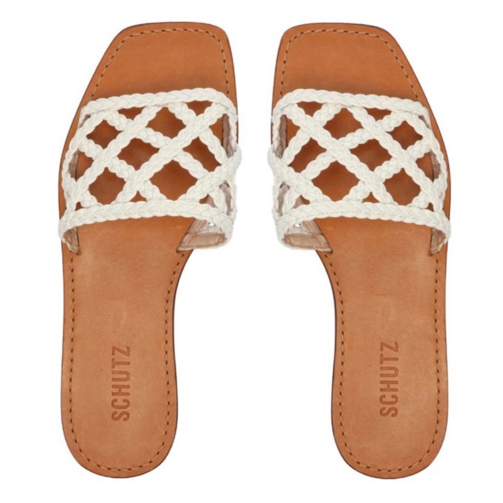 Classic Leather Sandals Comfy Slip-on from Schutz